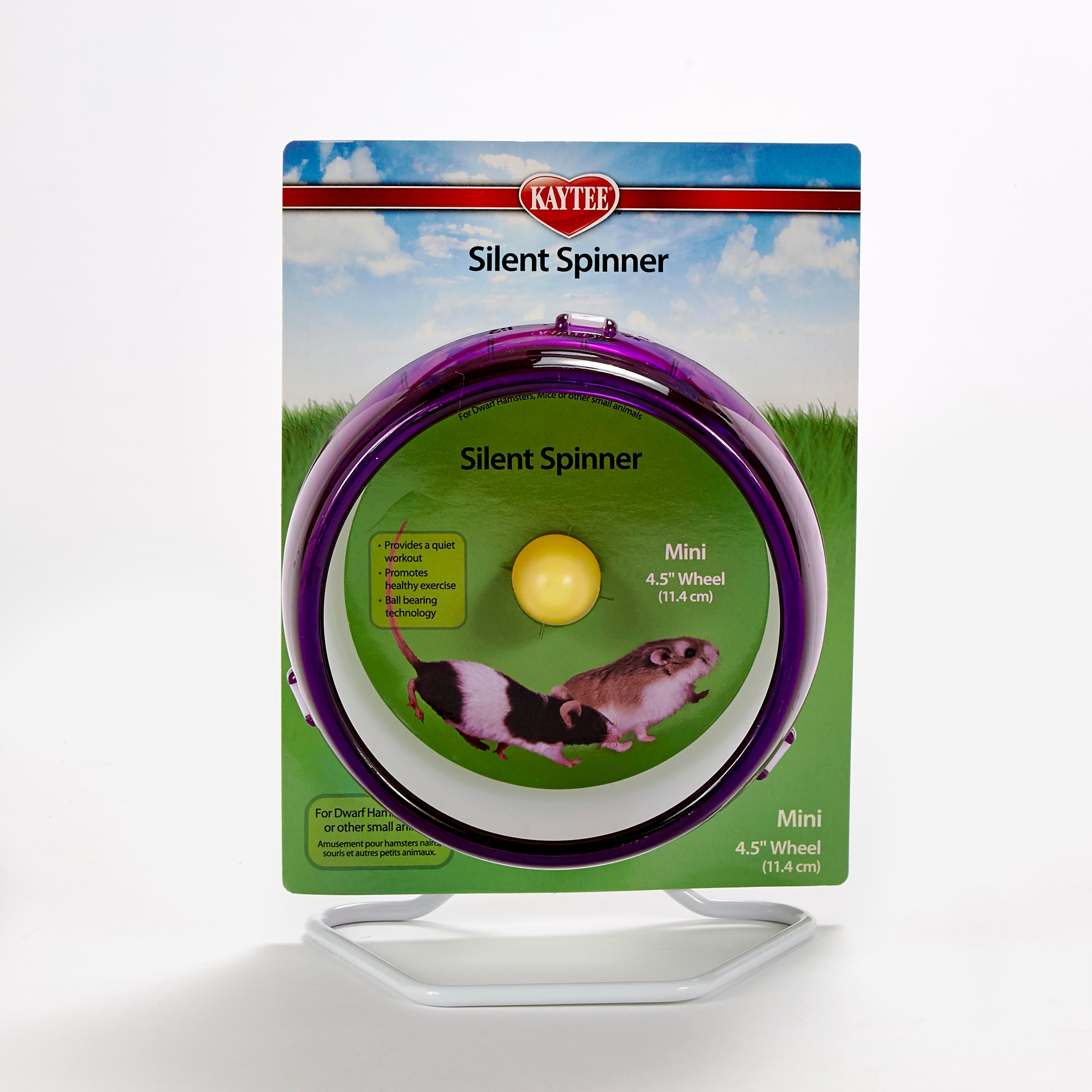 Kaytee Silent Spinner Wheel Mini Assorted 3.25" x 5.12" x 7.25"
