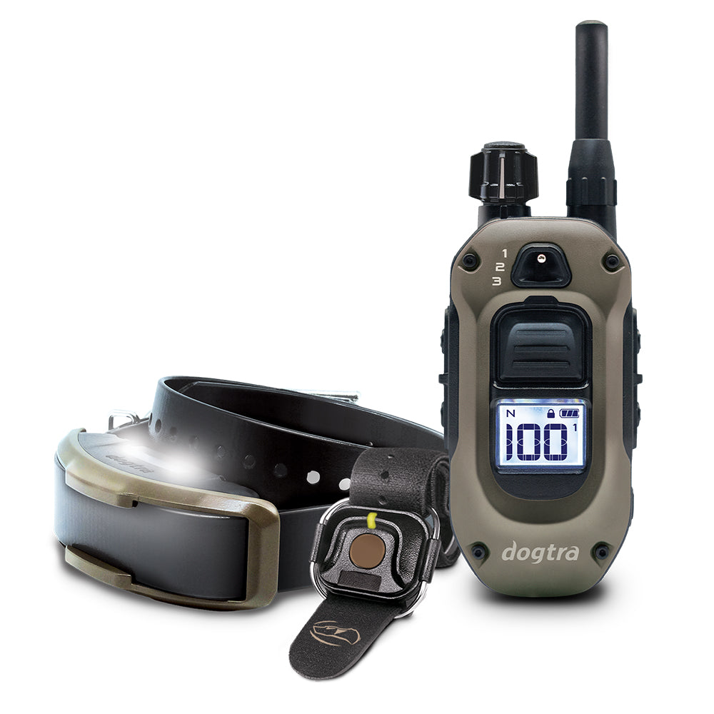 Dogtra 3/4 Mile 1 Dog X-Series Handsfree Remote Trainer Black
