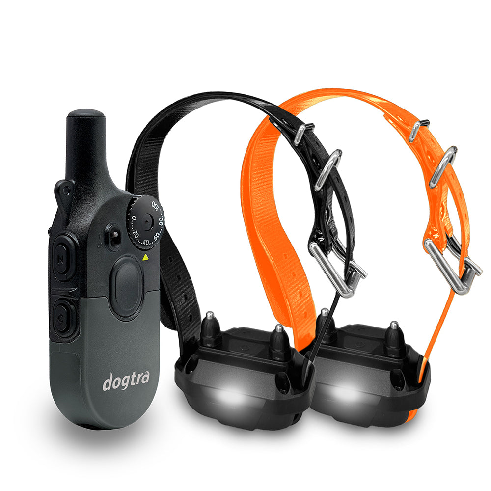 Dogtra 1/2 Mile 2 Dog Compact Remote Trainer Black