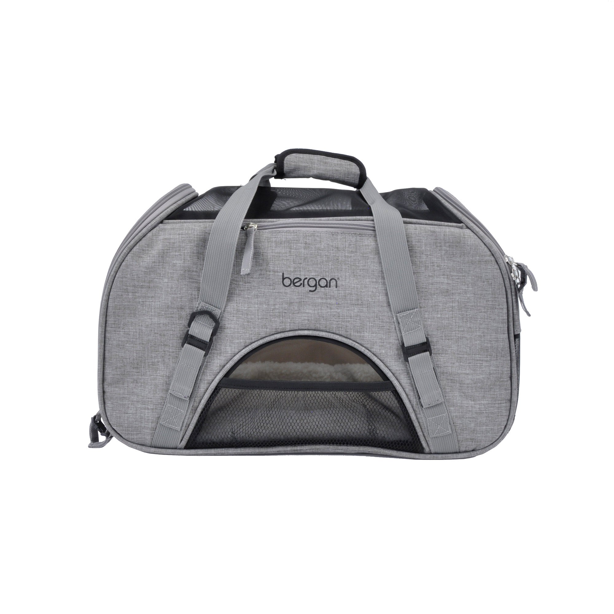 Bergan Pet Comfort Carrier Large Taupe 19" x 10" x 13"