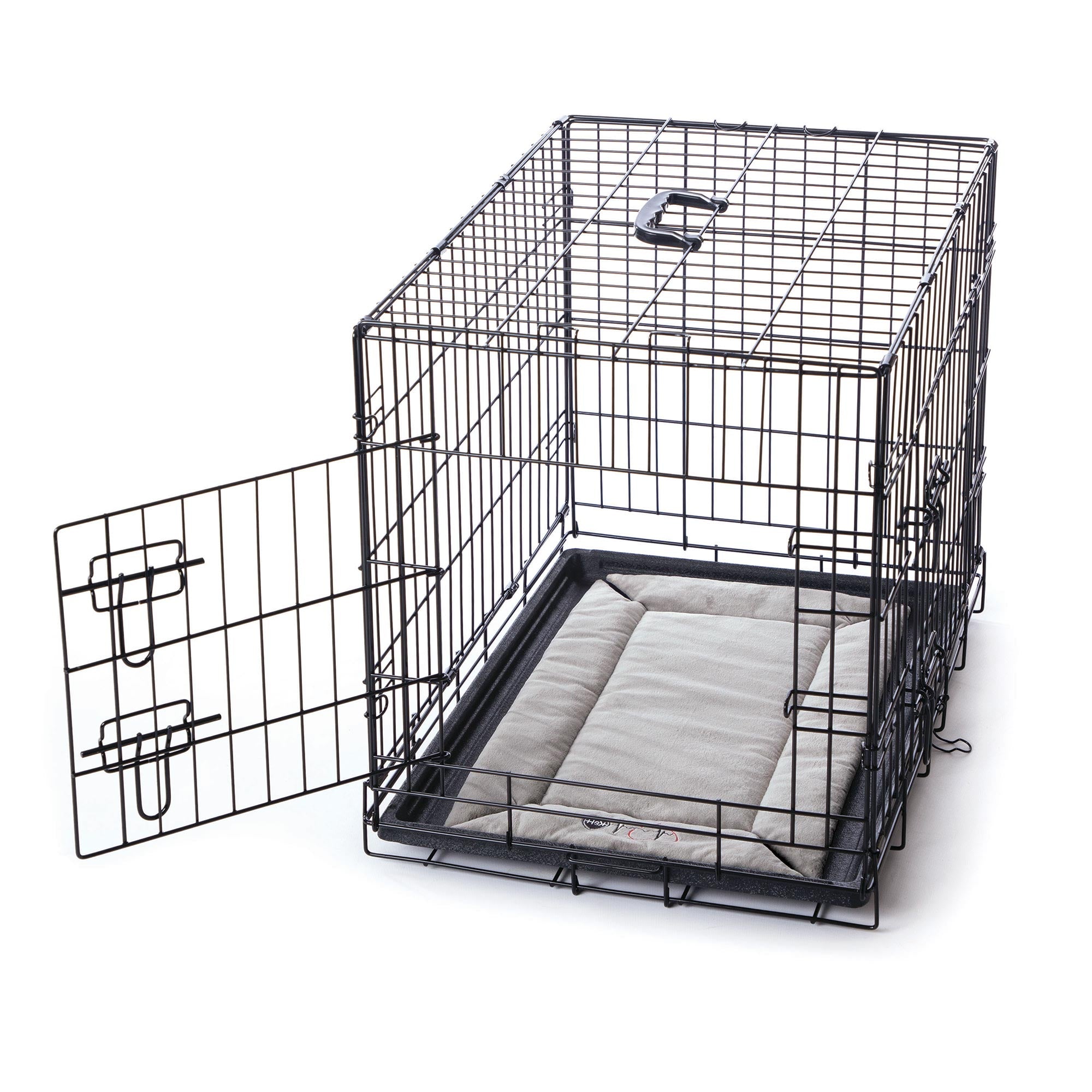 K&H Pet Products Mother's Heartbeat Puppy Crate Pad Small Gray 14" x 22" x 0.5"