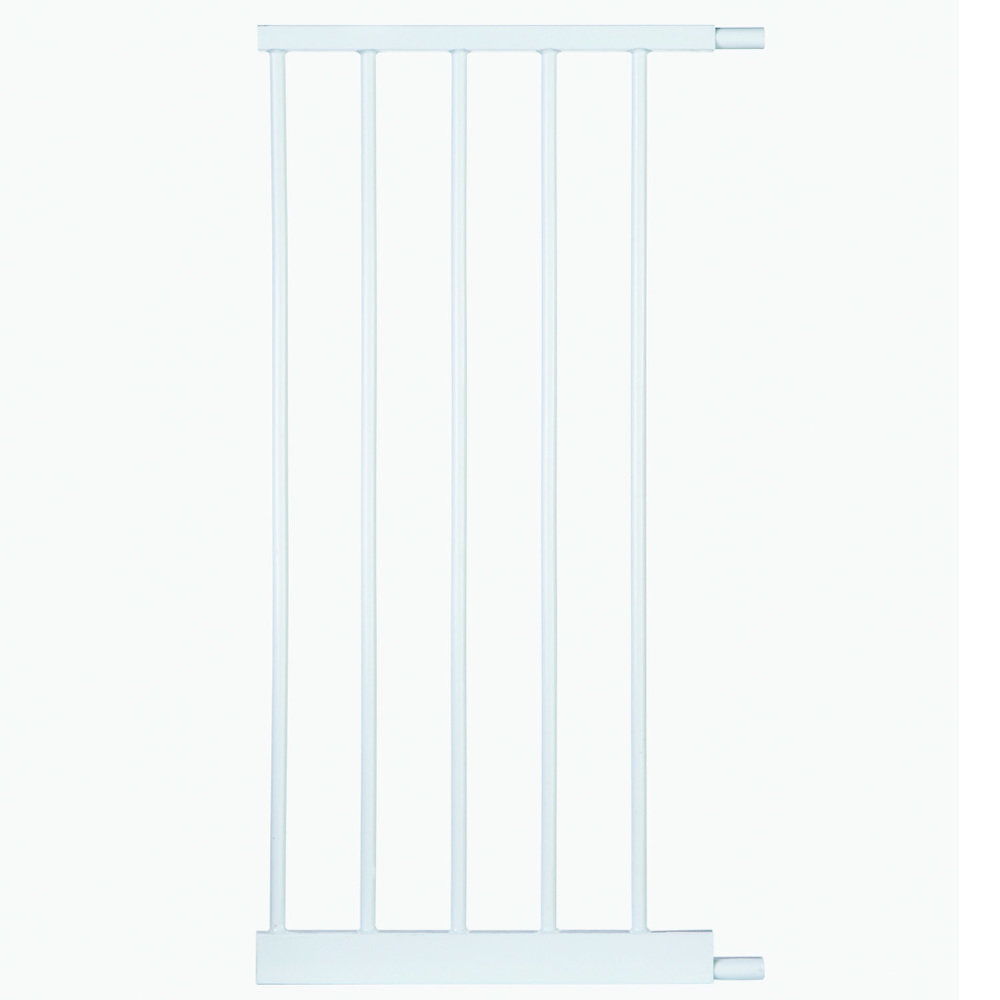 North States Auto-Close Gate 1 Bar Extension White 14" x 30"