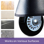 PonyCycle Model U® Black Large Ride-On for Kids Age 7+, Mechanical Walking Pony Toy